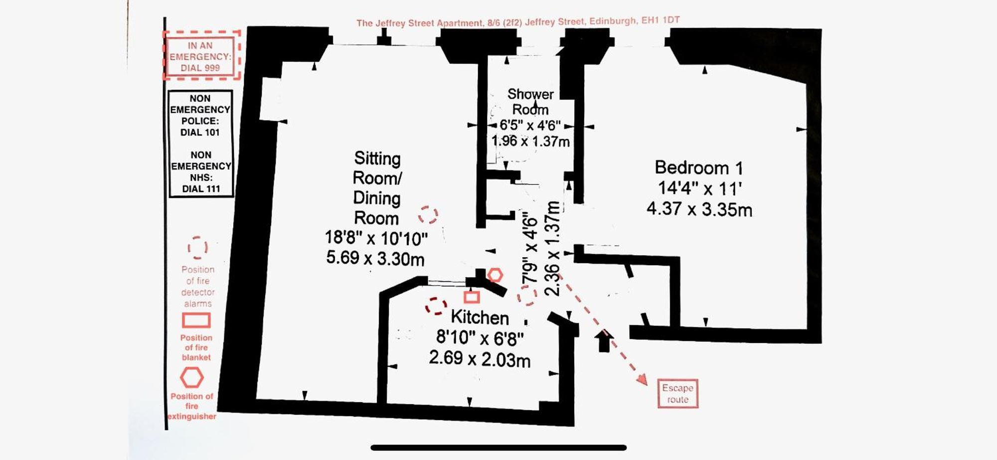 Appartement The Jeffrey Street Edinburgh